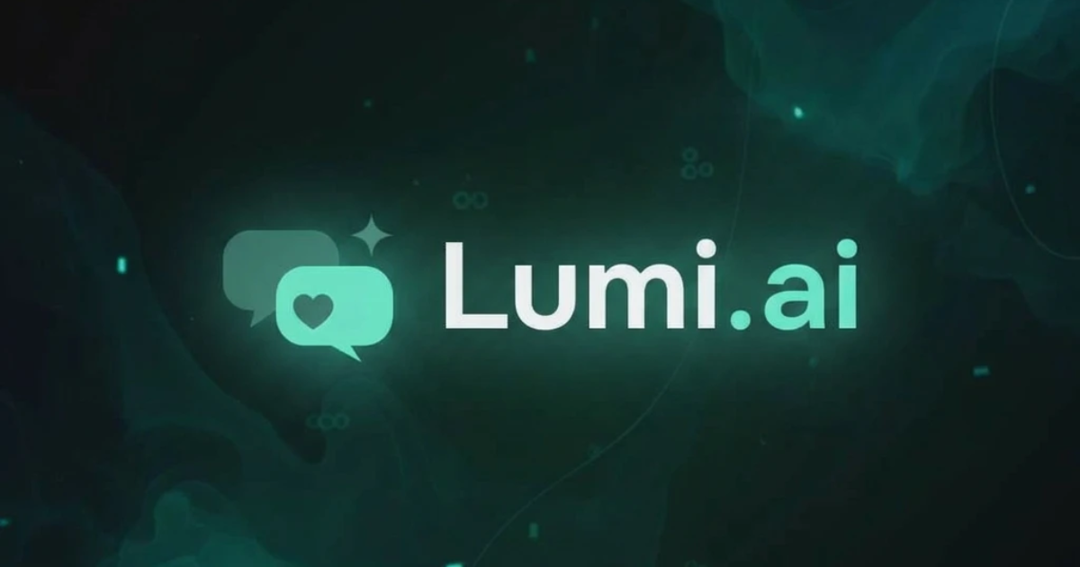 The picture lumi.site shows when its homepage is shared