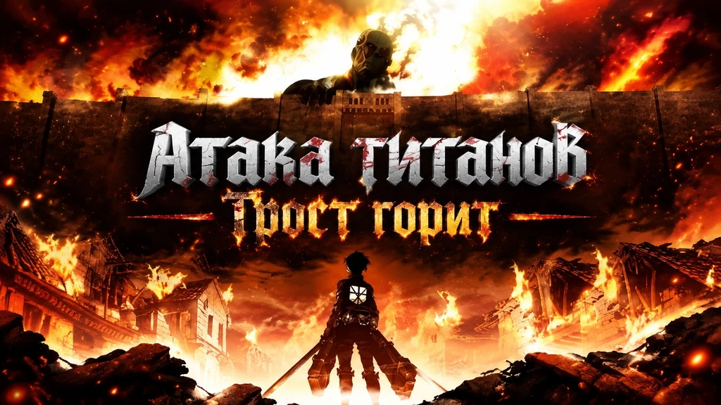 Атака Титанов: Трост горит