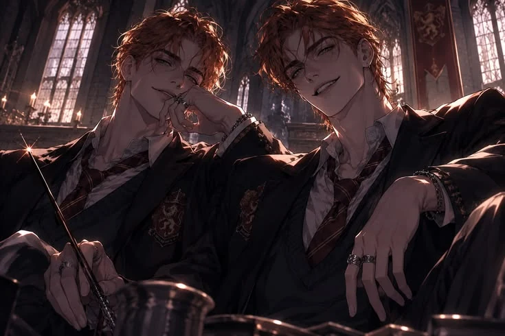 Fred and George Weasley