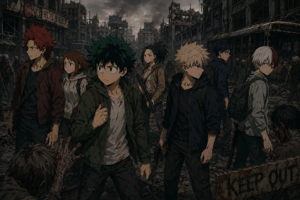 MHA Zombie Apocalypse