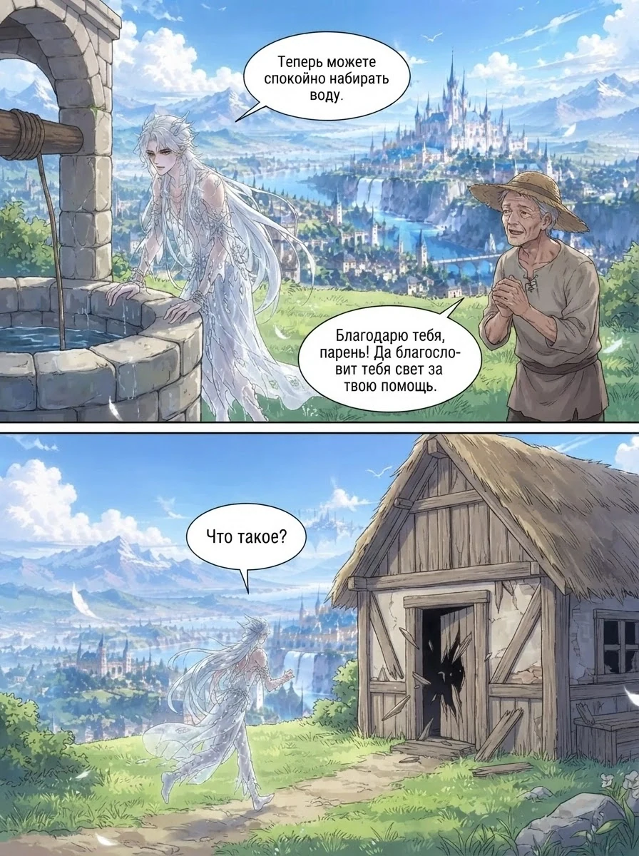 Комикс по Исекай RPG
