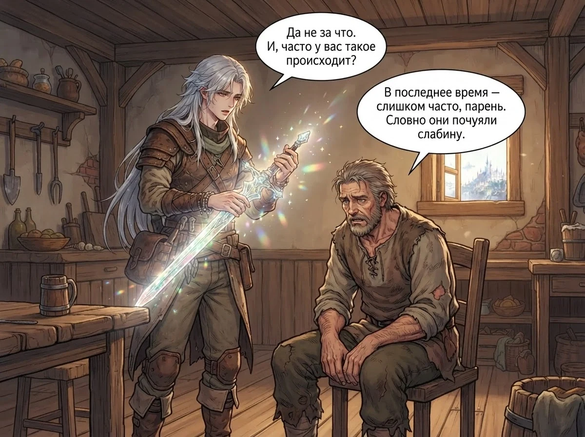 Комикс по Исекай RPG