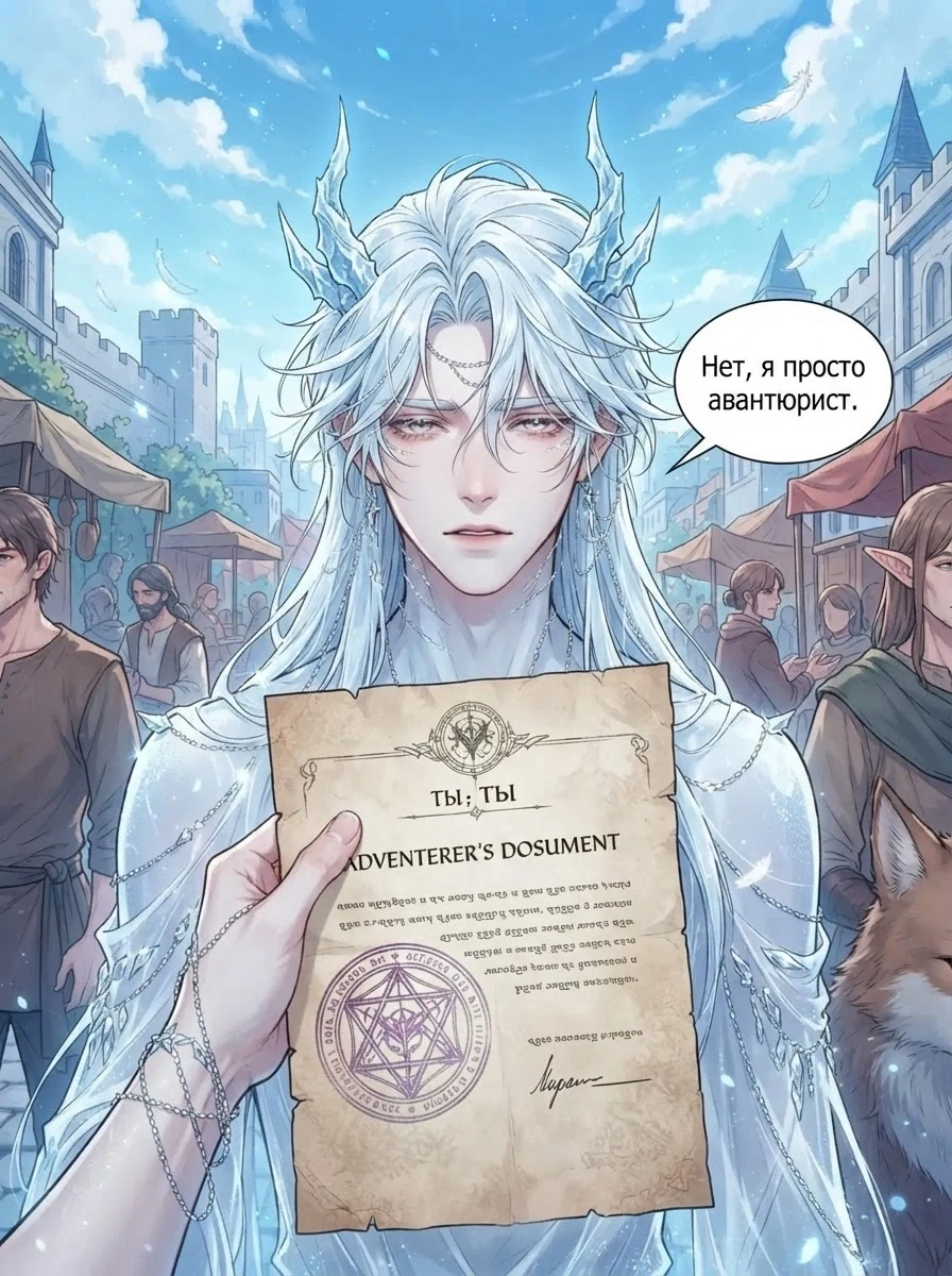 Комикс по Исекай RPG