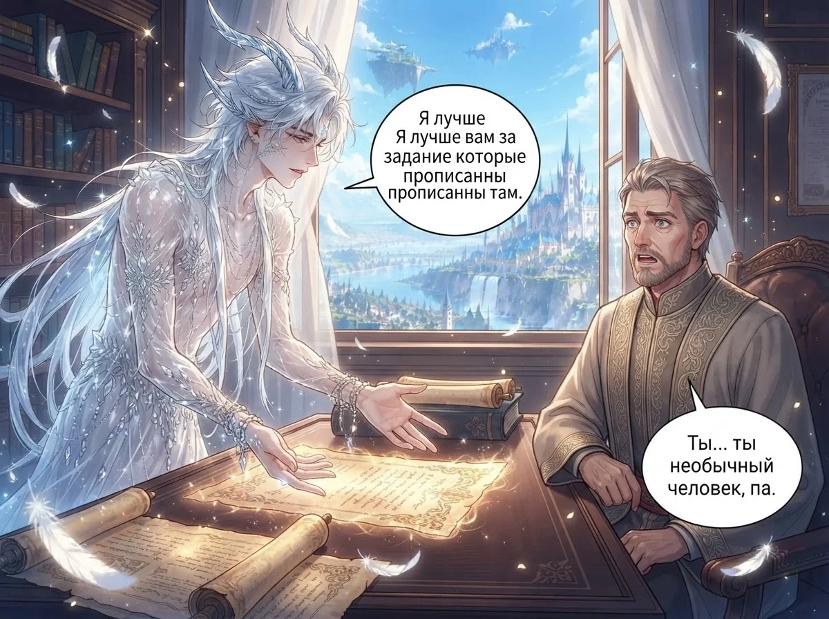 Комикс по Исекай RPG