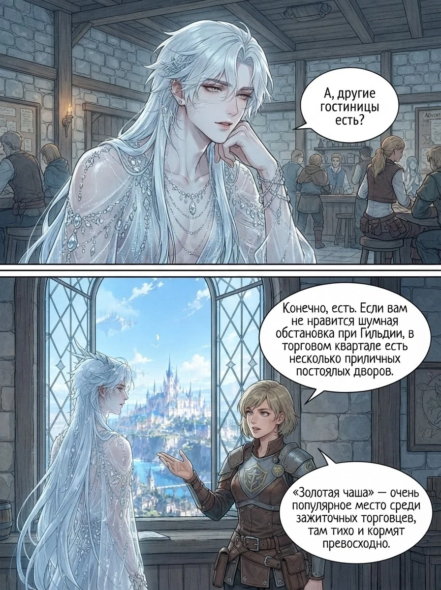 Комикс по Исекай RPG