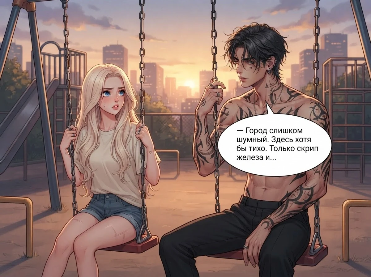 Комикс с Кайден