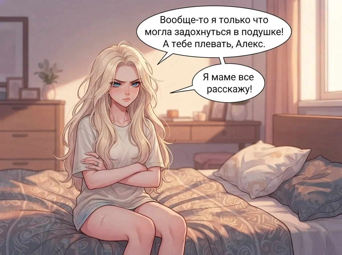 Комикс с Кайден