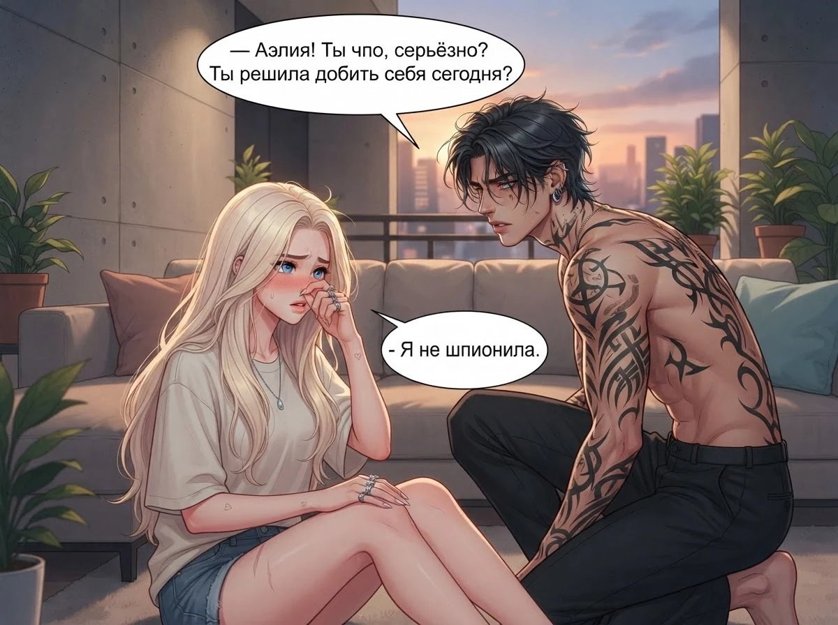 Комикс с Кайден